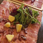 五十六 - 贅沢生ハム盛り