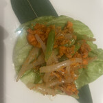 フカヒレ専門店 銀座七芳 - フカヒレの黄金炒め