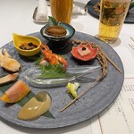 フカヒレ専門店 銀座七芳 - 前菜