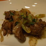 ビストロ・ラ・クッチーナ - 2009/11月：おまかせ前菜②～確か鶏レバーのソテーではなかったか