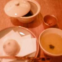 HIGASHIYA GINZA - 釜炒り煎茶と豆大福