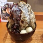 大山園 - ・「ほうじ茶氷(¥880)」のアップ。