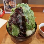 大山園 - ・「宇治金時(¥880)」のアップ。