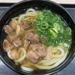 峠屋うどん - 七味唐辛子を少々