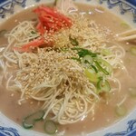 博多とんこつ 天神旗 - 超博多×細麺