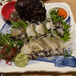 第8八千代丸 - （７）アワビ刺し　食感ヨシ、コリコリ旨し