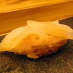 鮨処 凜 - 大将おまかせ　１５０００円（税込）　握り-４　京都舞鶴産あおりいか【２０２５年１月】