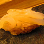 鮨処 凜 - 大将おまかせ　１５０００円（税込）　握り-４　京都舞鶴産あおりいか【２０２５年１月】