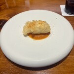 馳走西健一 - イトヨリダイのフリット　掛川彩トマトソース