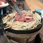 モンゴリアン バーベキュー ラムジン - 生ラム上肩ロース