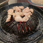 モンゴリアン バーベキュー ラムジン - 豚ホルモン