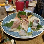 鳥の巣 - 刺身の盛り合わせ