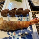 鳥の巣 - 砂ずりと海老