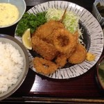 味さと - ミックスフライ