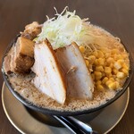 AKIHA麺屋 粋翔 - 王道の『白』　角煮　野菜　コーンTP