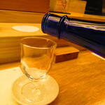 鮨処 凜 - 旭川市　高砂酒造　純米吟醸　グラス　１０００円（税込）【２０２５年１月】