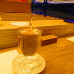 鮨処 凜 - 旭川市　高砂酒造　純米吟醸　グラス　１０００円（税込）【２０２５年１月】