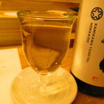 鮨処 凜 - 旭川市　上川大雪酒造　　純米吟風　　グラス　１０００円（税込）【２０２５年１月】