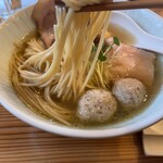 塩そば 時空 - パツっとした麺が美味しい♪