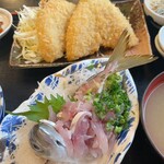民宿 いなほ - 真鯵定食