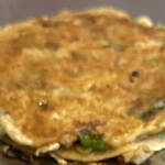 お好み焼ふじもと - お醤油味のネギ焼き