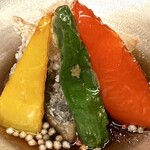 あじふらい てしお - あじの揚げ出し