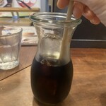 ヤムヤムカデー - アイスコーヒー（飲み途中）