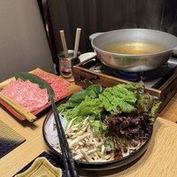 しゃぶしゃぶ　すき鍋　おもき 銀座店 - 