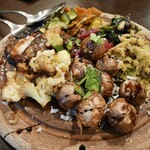 ラ ポルケッテリア - 前菜を盛り合わせてもらいました。