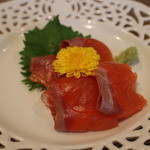 柳家 - 五月鱒お造り