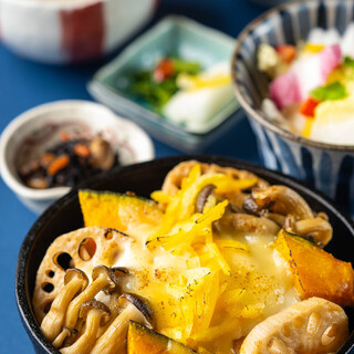 旬のお野菜をふんだんに使った人気の御膳！