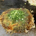 お好み焼 高田 - LL2玉 1,200円　ネギ100円