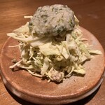 創作鉄板 粉者東京 - 粉者コールスローサラダ