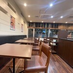 ゆで太郎 もつ次郎 - 内観。