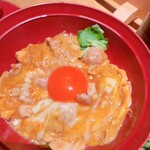 鼓道 - 極･特上親子丼(小盛り) ¥1,390