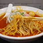 丿貫 - こく煮干担々麵の麺