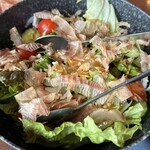 焼肉・冷麺ヤマト - ファミリーサラダ520円