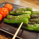 鳥扇 - トマト＆ししとう