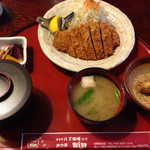 かつ亭　おし田 - ロースかつランチ
