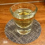 ゆう - チェイサー付きで、ストレートで頂きました