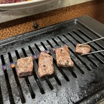 焼肉 かっぱ梶岡 - レバー　命頂いてる感じMAX