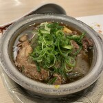 本格炉端焼き人夢叶思ひとむかし - 牛すじと焼き豆腐の煮込み　