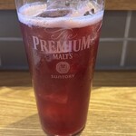 食堂Light - アメリカンレモンスカッシュ 赤ワインベースで面白い