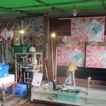 函館朝市 栄屋食堂 - イカ釣り現場