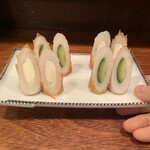 立ち呑み処 なかや - チーズちくわ