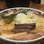 奈つやの中華そば - 奈つやのもちもち雲呑中華そば ¥1200