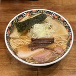 奈つやの中華そば - 奈つやのもちもち雲呑中華そば ¥1200