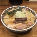 奈つやの中華そば - 奈つやのもちもち雲呑中華そば ¥1200