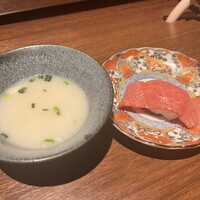和牛焼肉やくにく 徹 - 和牛握り＆牛骨スープ(スタンダードコース