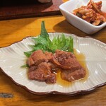 嵐や - レバ刺し